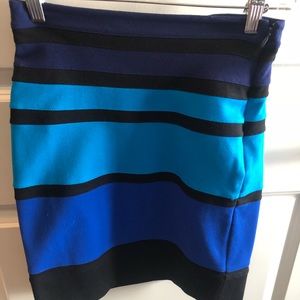 EXPRESS color block pencil skirt
